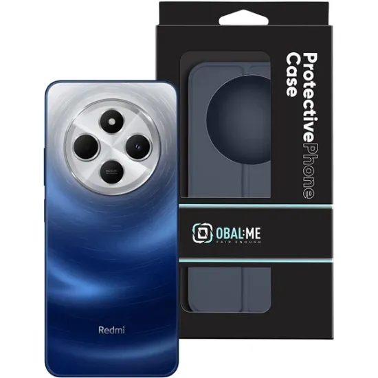 Pouzdro / obal na Xiaomi Redmi 14C 4G/Poco C75 černý - OBAL:ME SmoothTouch