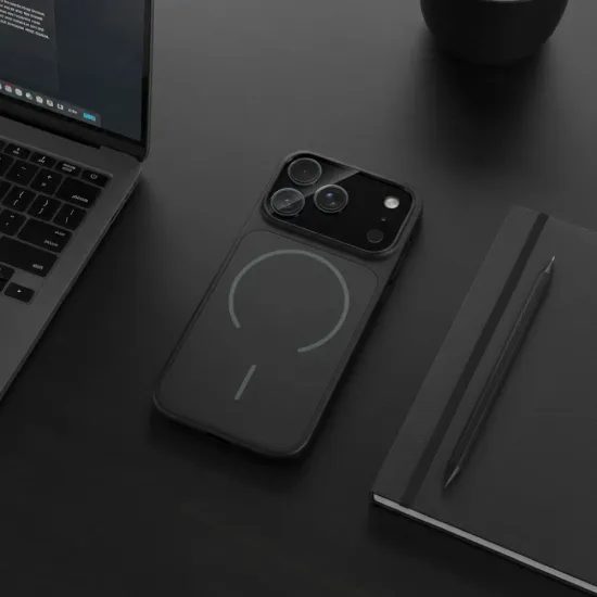 Obal / kryt na Apple iPhone 17 černý - MAKE