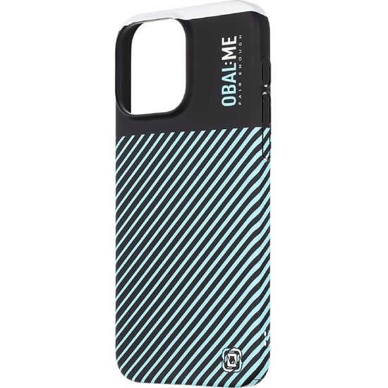 Obal / kryt na Apple iPhone 15 Pro černý - OBAL:ME Flossy Stripes