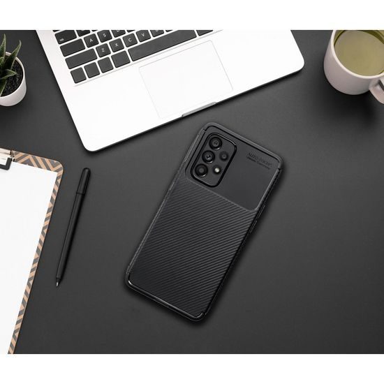 Obal / kryt na Samsung Galaxy A32 4G černý - CARBON PRO Case