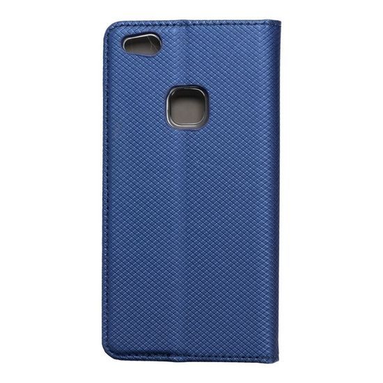 Pouzdro / obal na Huawei P10 Lite modré - knížkové SMART