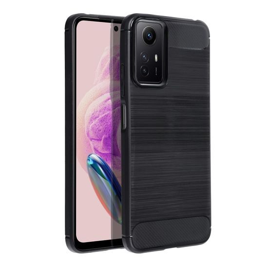Obal / kryt na Xiaomi Redmi Note 12S černý - Forcell CARBON