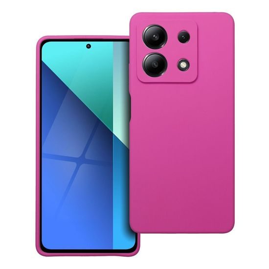 Obal / kryt na Xiaomi Redmi Note 13 5G růžový - SILICONE 2mm