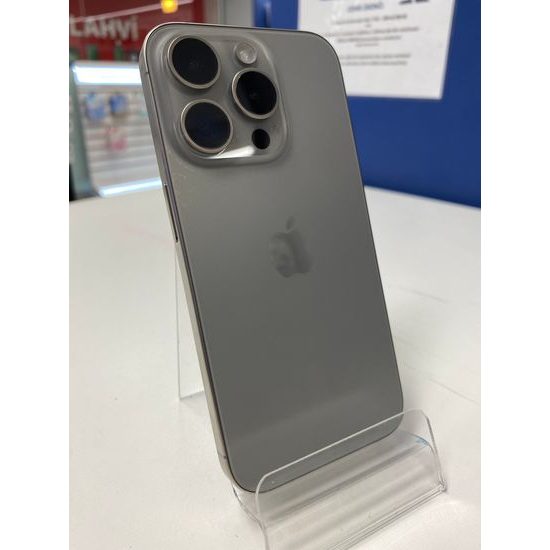 Apple iPhone 15 pro 128GB titan - použitý (A)