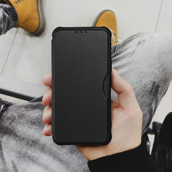 Pouzdro / obal na Xiaomi Redmi NOTE 13 PRO Plus 5G černé - knížkové RAZOR Book