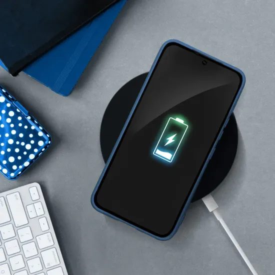 Obal / kryt na Samsung Galaxy A16 5G / A16 4G modrý - SILICONE