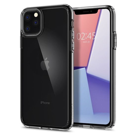 Obal / kryt na Apple iPhone 11 PRO Max ( 6,5 ) priehľadné - SPIGEN Crystal Hybrid