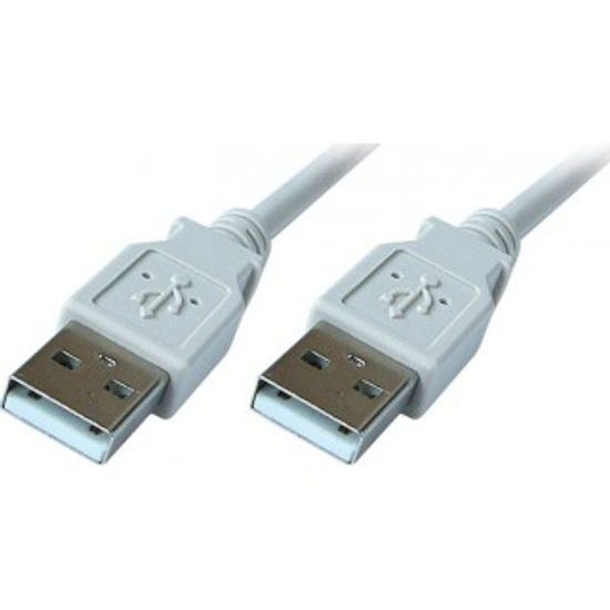 Kabel USB-A / USB-A PremiumCord USB 2.0 1m - šedý
