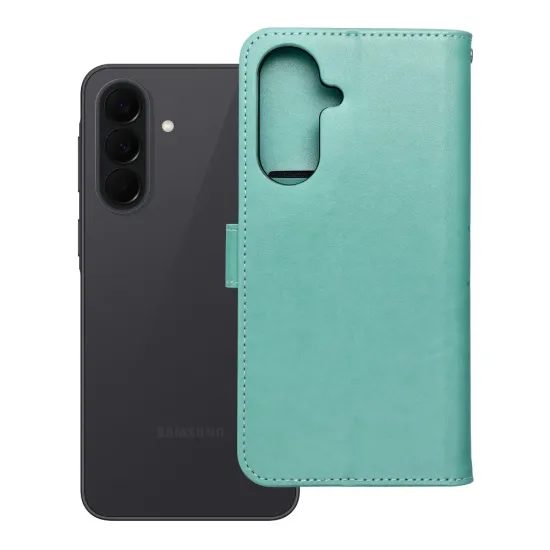 Pouzdro / obal na Samsung Galaxy A37 5G zelené mandala - knížkové MEZZO Book