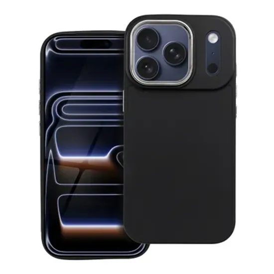 Obal / kryt na Apple iPhone 17 Pro černý - FRAME