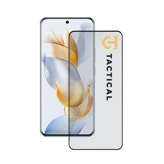 Tvrdené / ochranné sklo Honor 90 čierne 5D Tactical