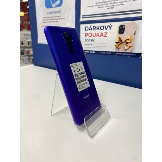 Xiaomi Redmi 9 4GB/64GB modrý - použitý (A-)