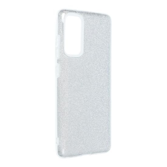 Obal / kryt na Samsung Galaxy S20 FE / S20 FE 5G strieborný - Forcell Shining Case
