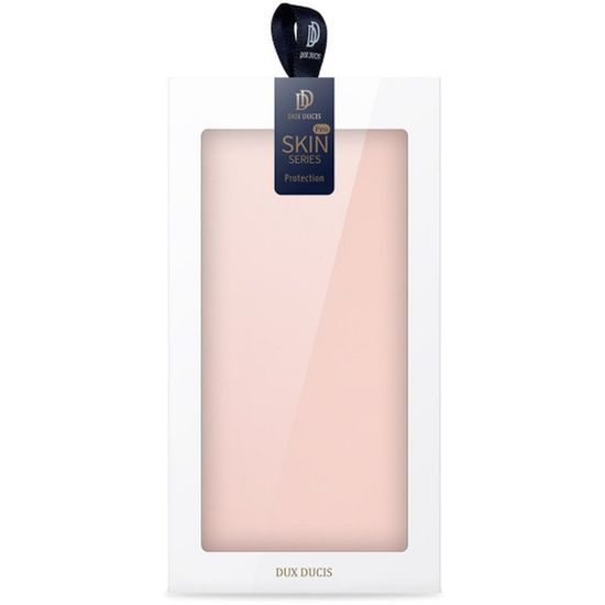 Pouzdro / obal na Apple iPhone 15 Pro Max růžové - knížkové DUX DUCIS Skin Pro - Smooth Leather