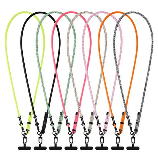 Echt Machršnůra pro mobilní telefony, černá / bílá - Aligator