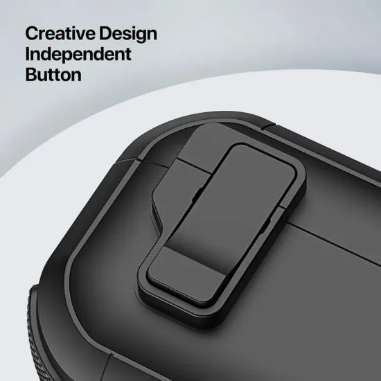 Pouzdro / obal na AirPods 4 - černé DUX DUCIS