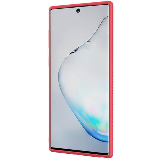 Obal / kryt pre Samsung Galaxy Note 10 červený - Nillkin Textured Hard Case