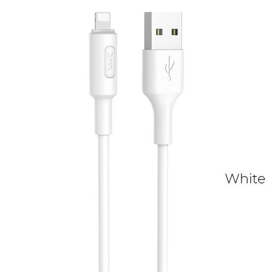 Datový / nabíjecí kabel Lightning 8-pin X25 bílý - HOCO