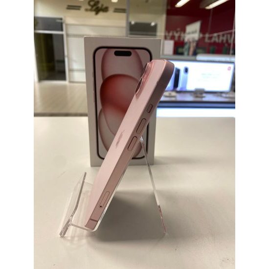 Apple iPhone 15 128GB růžový - použitý (A+)