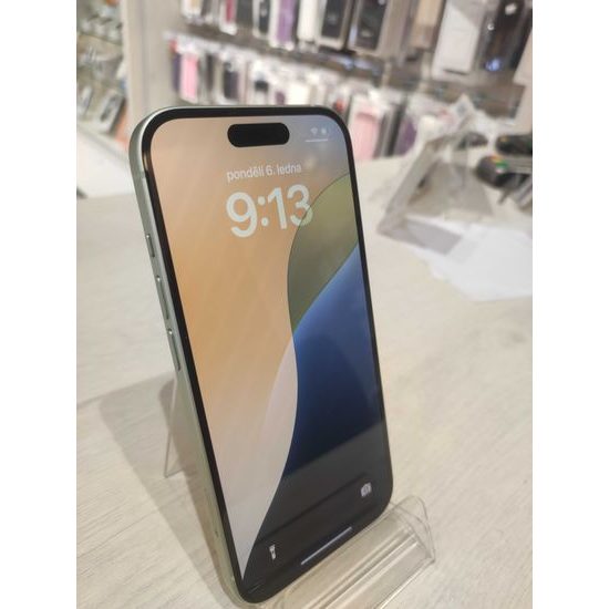 Apple iPhone 15 128GB zelený - použitý (B)