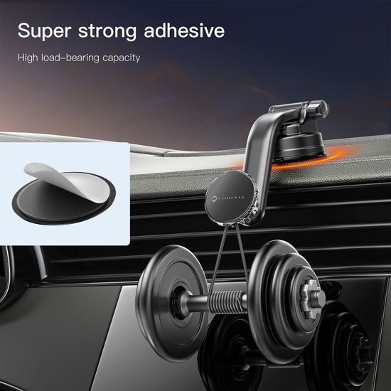 Magnetický držák telefonu do auta do mřížky / palubové desky / čelního skla - Forcell F-Grip MagLuxe