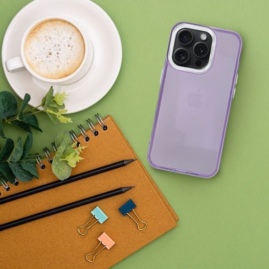 Obal / kryt na Apple iPhone 16 Pro fialový - PEARL CASE