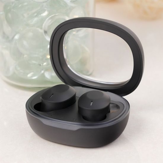 Bluetooth sluchátka TWS Smart True bezdrátová EQ3 černá - HOCO