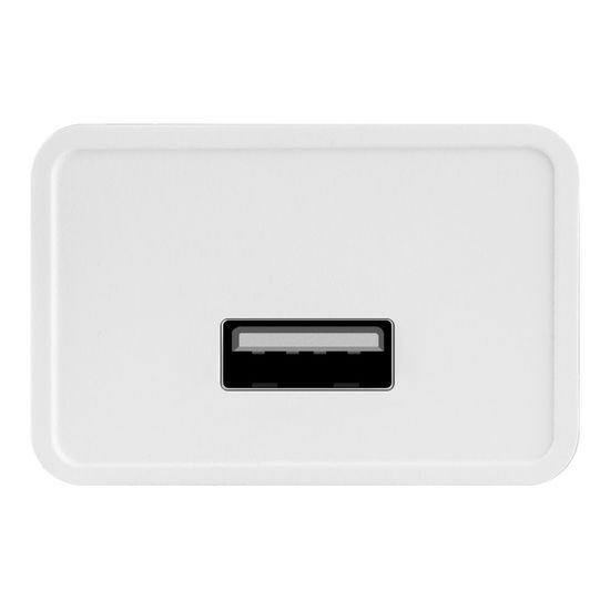 Cestovní nabíječka USB-A 10W + USB-A/USB-C Kabel 1m, bílá - OBAL:ME