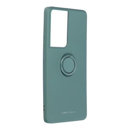 Obal / kryt pre Samsung Galaxy S21 Ultra zelený - Roar Amber