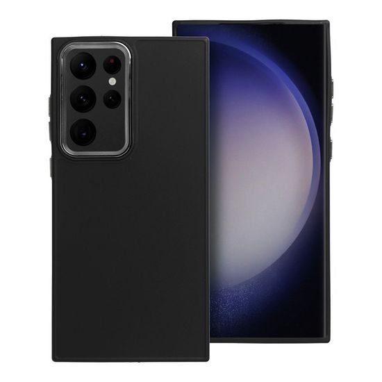 Obal / kryt na Samsung Galaxy S23 Ultra čierny - FRAME