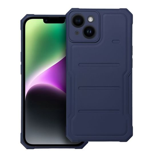 Obal / kryt na Apple iPhone 14 modrý - Heavy Duty