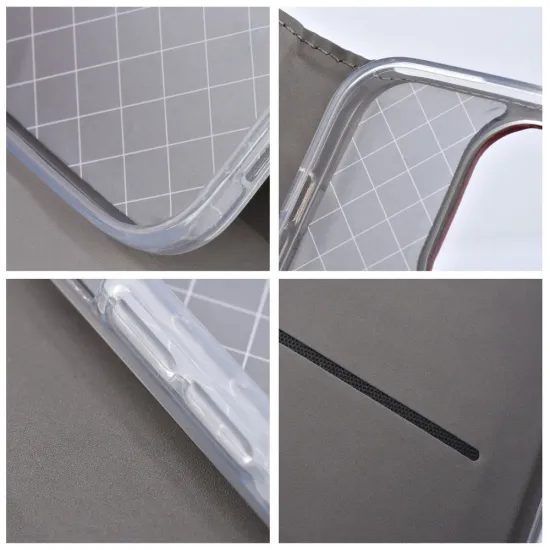 Pouzdro / obal na Motorola G86 5G vínové - knížkové Smart Magneto Book Case