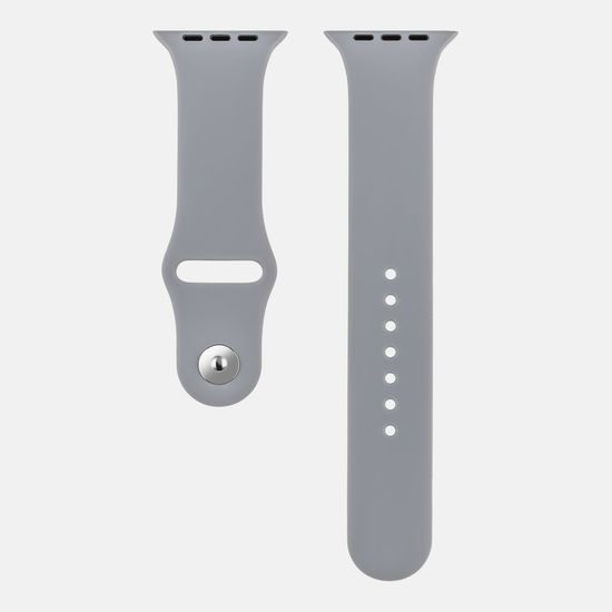 Silikonový řemínek OBAL:ME pro Apple Watch 42-49mm M-L šedý
