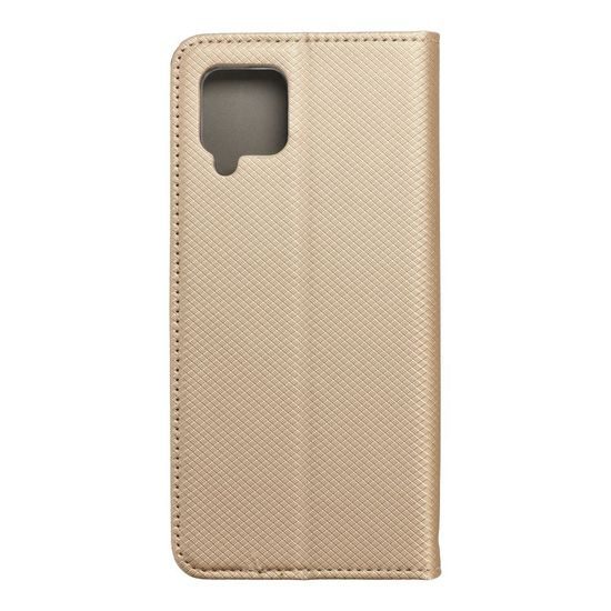 Pouzdro / obal na Samsung Galaxy A42 5G zlaté - knížkové Smart Case Book
