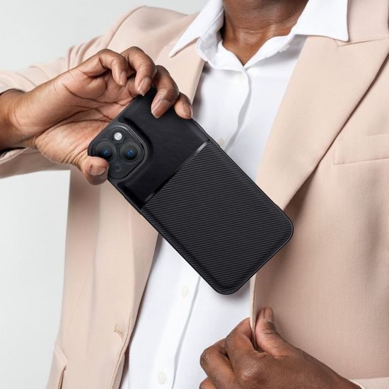 Obal / kryt na Apple iPhone 11 - černé Forcell NOBLE