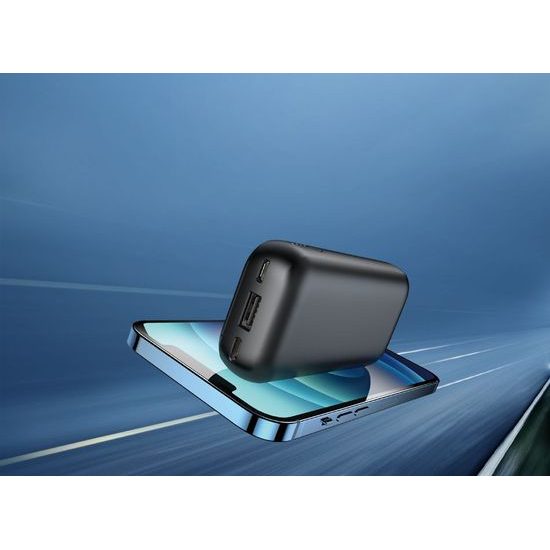 Power Bank VEGER S10 černá - 10 000mAh LCD Quick Charge PD20W