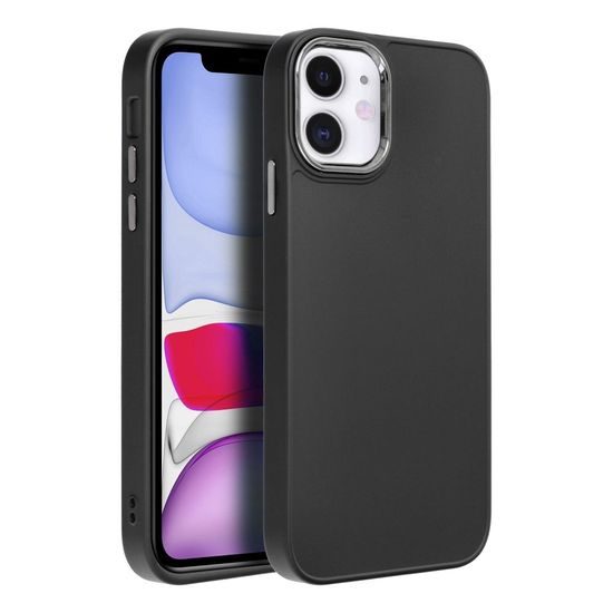 Obal / kryt na Apple iPhone 11 černý - FRAME