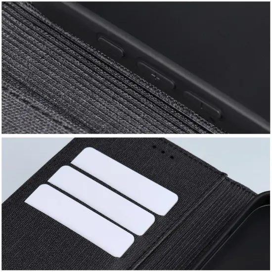 Pouzdro / obal na Huawei P30 lite černé - knížkové GOMMA