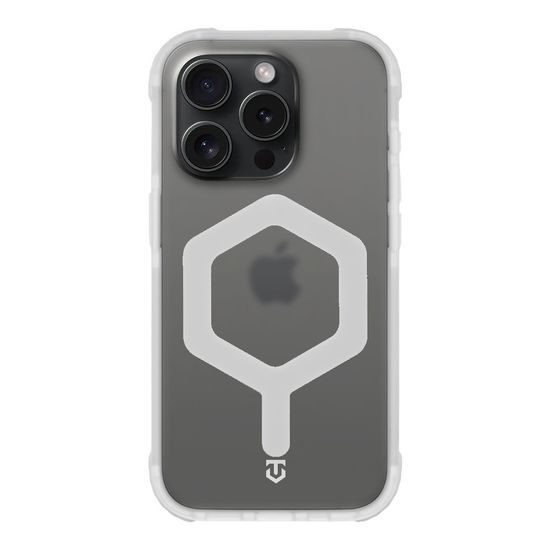 Obal / kryt na Apple iPhone 15 Pro transparentní - Tactical MagForce Hexagon