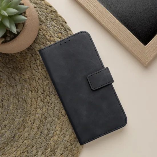 Puzdro / obal na Samsung Galaxy A16 5G čierne - kniha TENDER