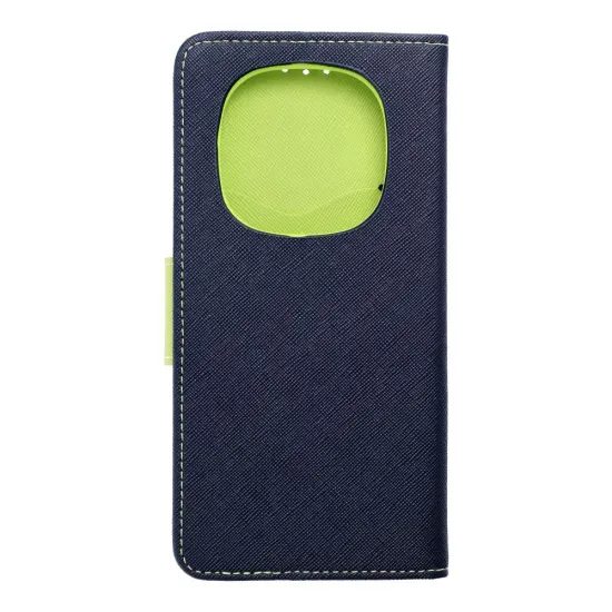 Pouzdro / obal na Xiaomi Redmi Note 14 PRO 5G / 14 PRO PLUS 5G modré - knížkové FANCY Book