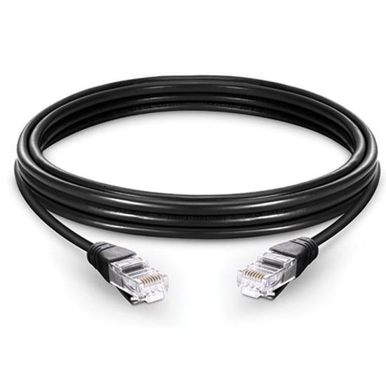 Kábel RJ45-RJ45 1m čierny