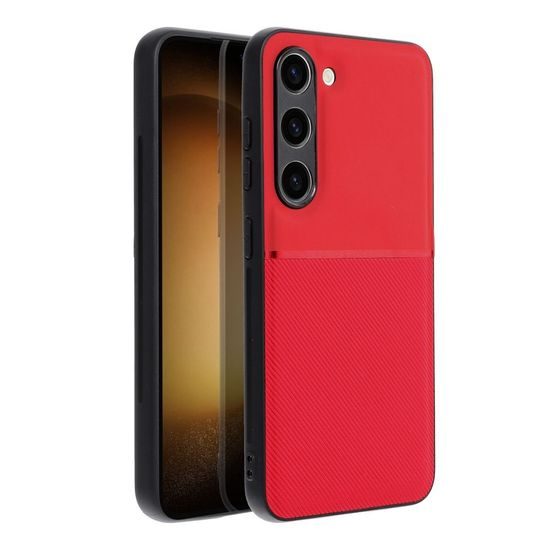 Obal / kryt na Samsung Galaxy S23 červený - NOBLE