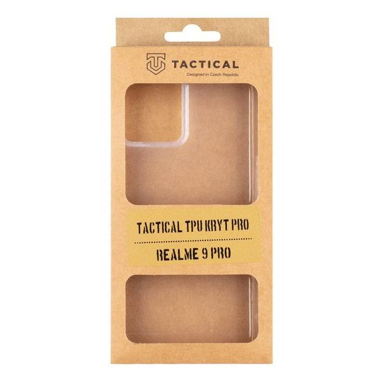 Obal / kryt pre Realme 9 5G / 9 Pro transparentný - Tactical