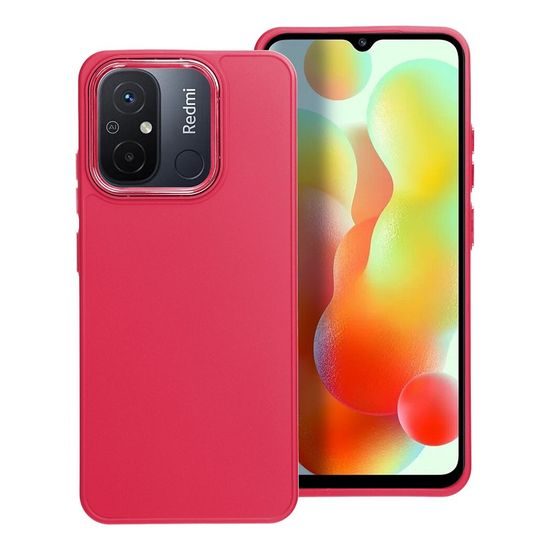 Obal / kryt na Xiaomi Redmi 12C červené - Frame
