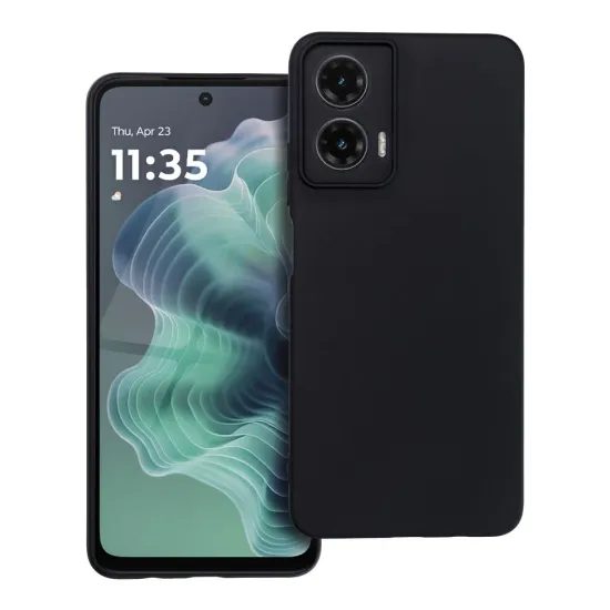 Obal / kryt na Motorola G35 5G černé - Matt Case