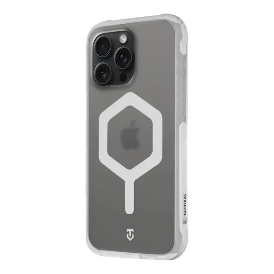 Obal / kryt na Apple iPhone 15 Pro Max transparentní - Tactical MagForce Hexagon