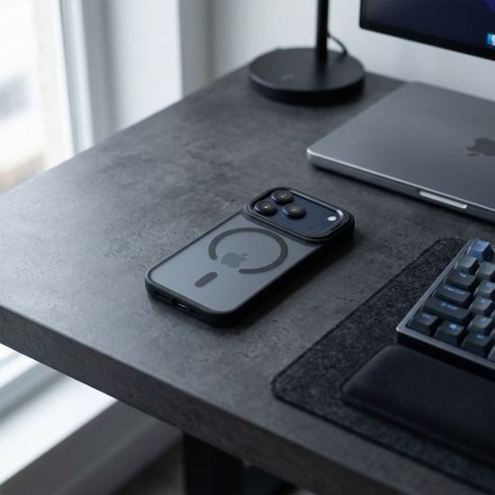 Obal / kryt na Apple iPhone 17 černý - Forcell F-Protect Shadow Stand Premium