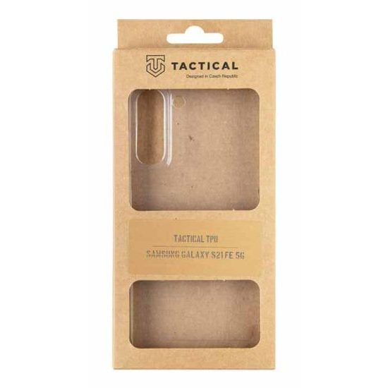 Obal / kryt Samsung Galaxy S21 FE Tactical TPU transparentní