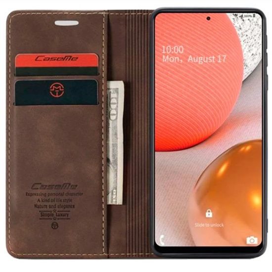 Obal / kryt na Apple iPhone 13 Pro Max černý - knížkový CaseMe